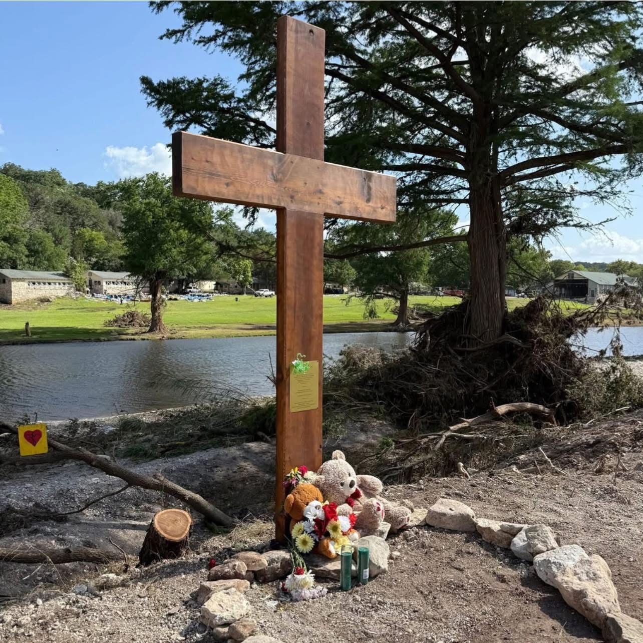 A Cross for Camp Mystic: Honoring Lives Lost in Texas’ Worst River Flooding
